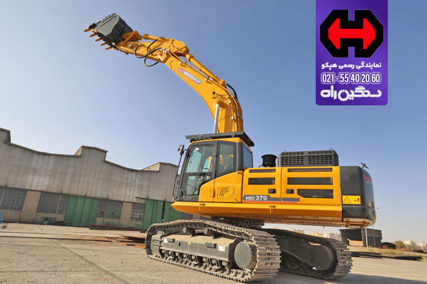 بیل مکانیکی زنجیری 37 تن هپکو HEC370