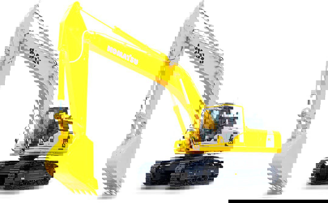 تصویر بالای بیل مکانیکی کوماتسو PC400-8