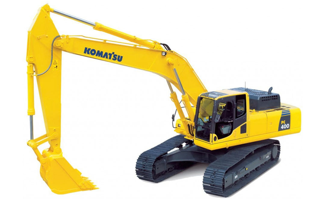 تصویر بالای بیل مکانیکی کوماتسو PC400-7