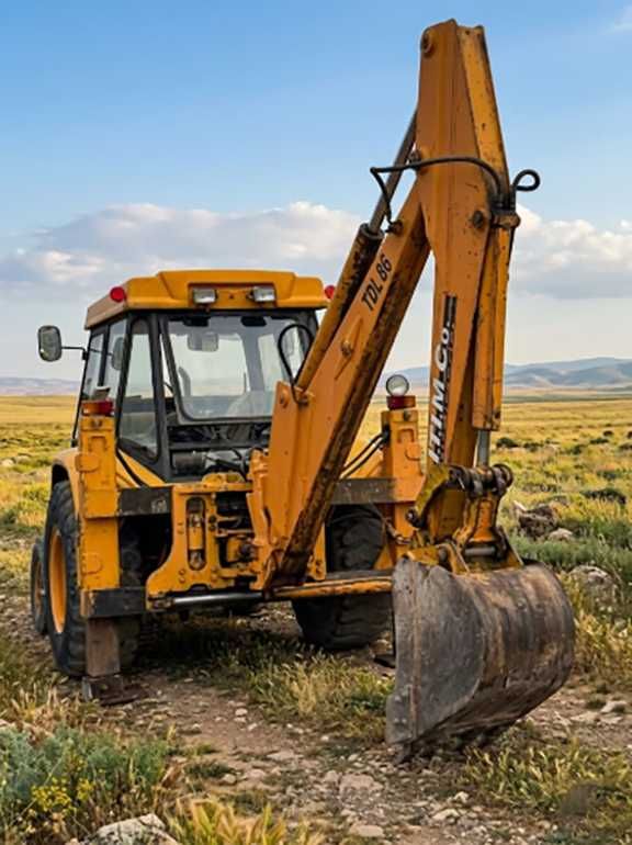 بیل بکهو تی دی ال 86 در صحرا