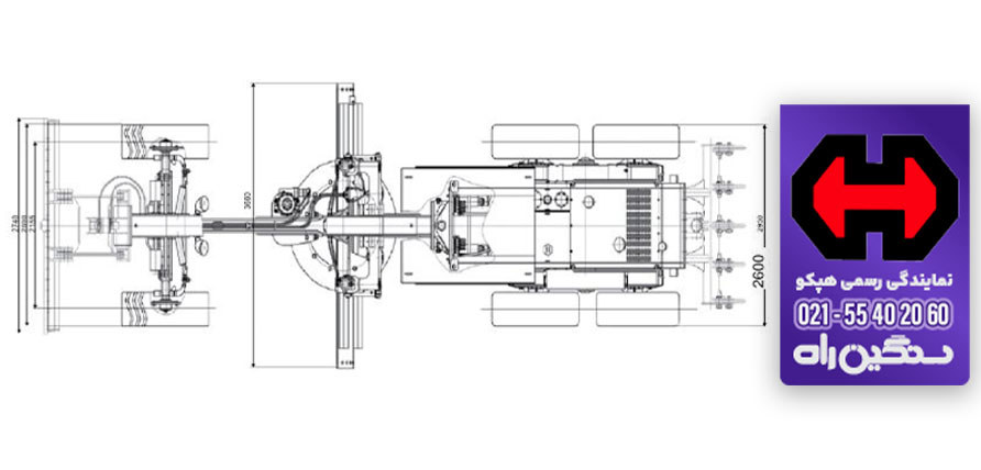 مشخصات گریدر HG180D3 