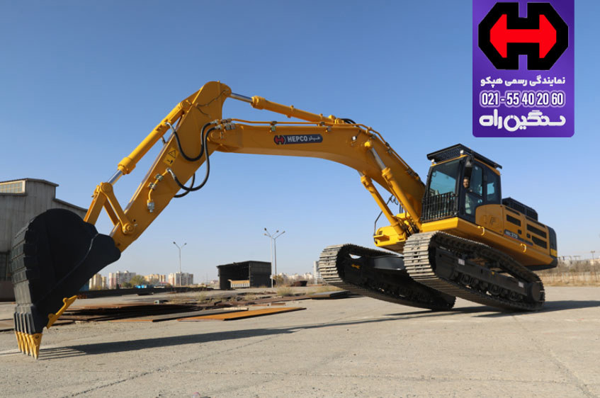 بیل مکانیکی زنجیری 37 تن هپکو HEC370