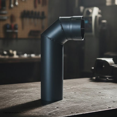 لوله خم اگزوز لودر چینی XCMG ZL50GN