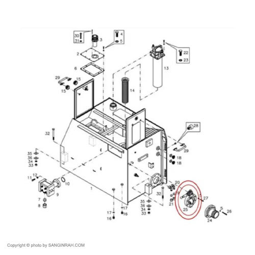 شیر تانک بیل مکانیکی هپکو HE100
