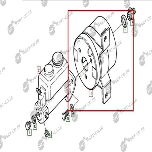 بوستر ترمز بیل مکانیکی هپکو 912