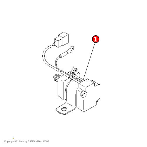 اتوماتیک استارت موتور کوماتسو 6D102