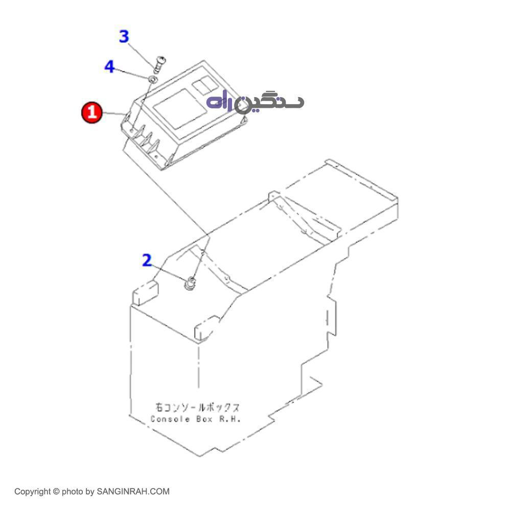 مانیتور تعمیرات لودر کوماتسو WA 470-3