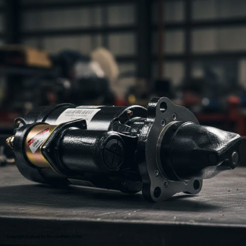 استارت کامل موتور لودر چینی ZL50