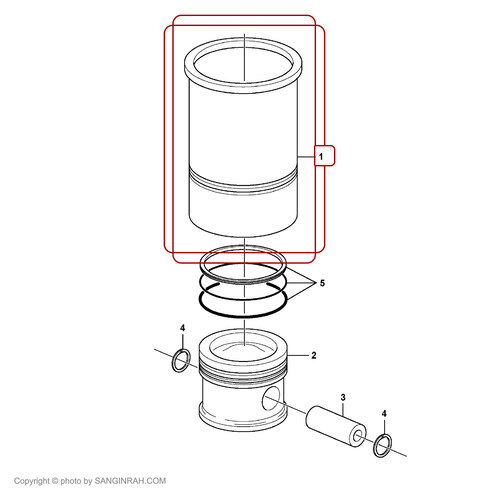 بوش موتور بیل مکانیکی ولوو EC 210 BLC