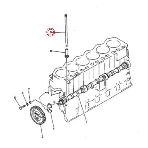 میل تایپیت بیل مکانیکی کوماتسو PC200-1