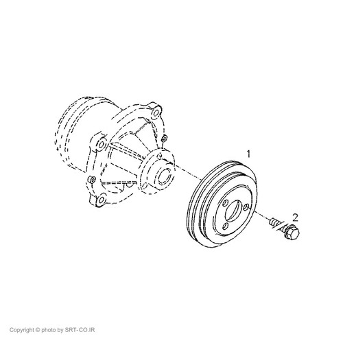 فولی واتر پمپ بیل مکانیکی هپکو HE100