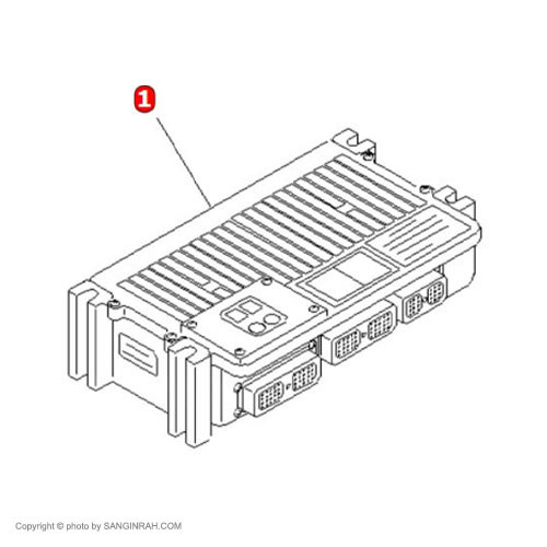 کامپیوتر موتور کوماتسو 6D125 E3