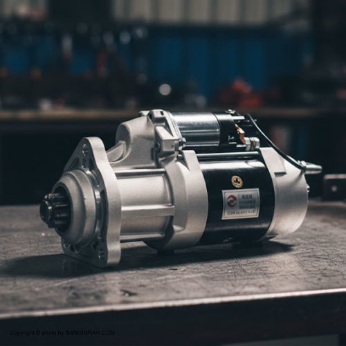 استارت موتور لودر چینی ZL50