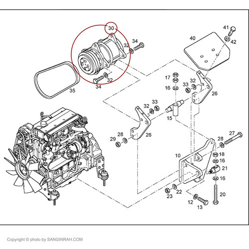 کمپرسور کولر غلتک هپکو HC100C