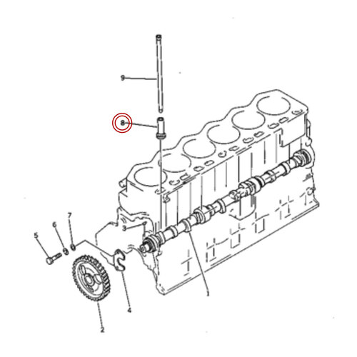 استکان تایپیت بیل مکانیکی کوماتسو PC200-1