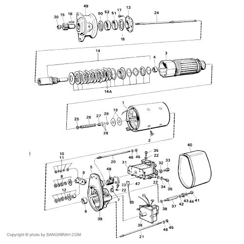 استارت لودر ولوو 4400