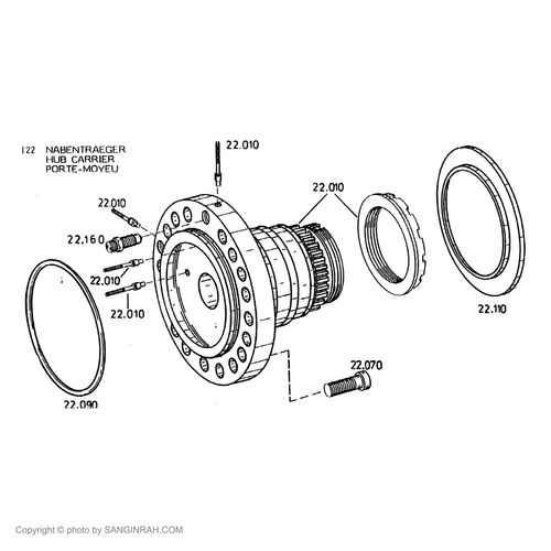 فول چرخ عقب بیل مکانیکی هپکو HE100