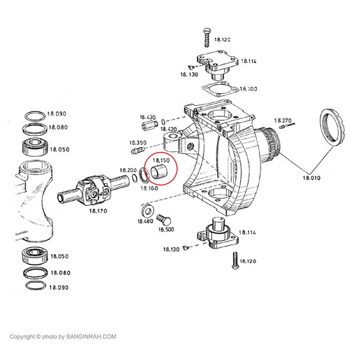 بوش سگدست بیل مکانیکی هپکو HE100