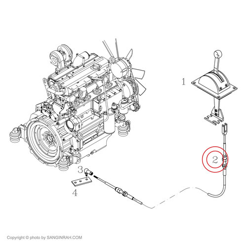 سیم گاز بیل مکانیکی هپکو HE100