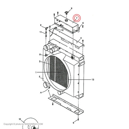 منبع آب فلزی گریدر هپکو HG180D D1