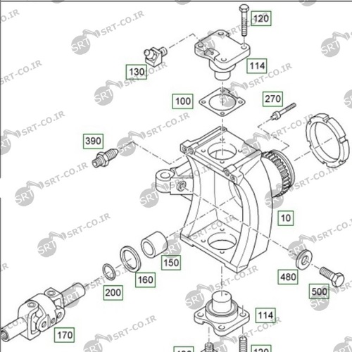 پین سگدست بیل مکانیکی هپکو 912