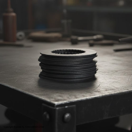 صفحه آهنی گیربکس برقی لودر ZL50