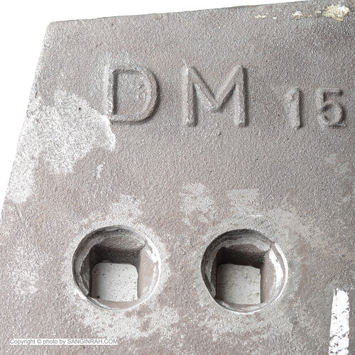 گوشه تیغه استریت (چپ) بلدوزر کوماتسو D155 برند DM