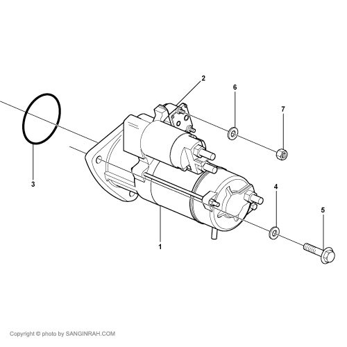 استارت لودر ولوو L90E