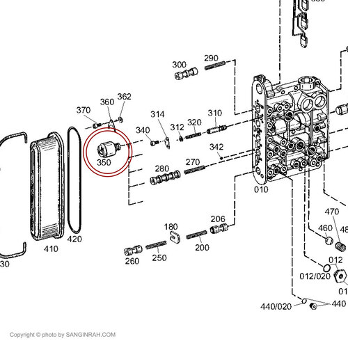 سولونویید گیربکس زداف ZF 6WG190