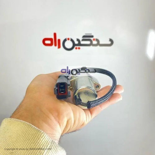 شیر برقی روی پمپ بیل مکانیکی کوماتسو PC220-6