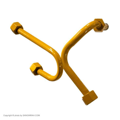 لوله زانویی پمپ باد لودر چینی ZL50GN (XCMG)