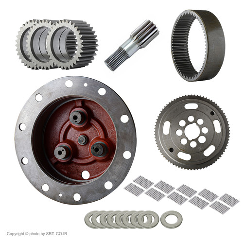 لوازم تعمیری چرخ غلتک هپکو HC100