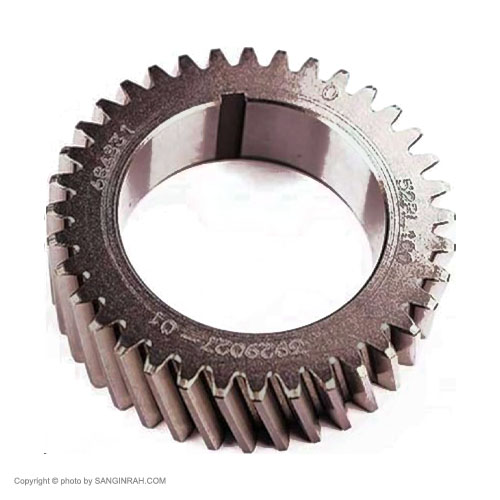 دنده سر میل لنگ موتور کوماتسو 6D102