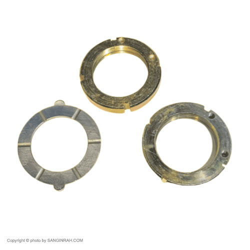 مهره چاکنت و واشر لبه دار هوزینگ لودر چینی ZL50