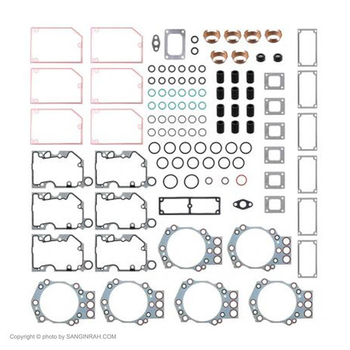 کیت واشر کامل قسمت بالای موتور بلدوزر هپکو 751