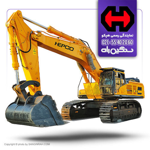 فروش بیل مکانیکی زنجیری 75 تن هپکو HEC750