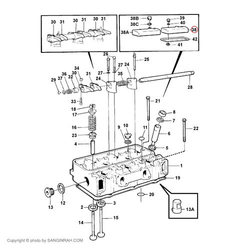 درب قالپاق لودر ولوو 4400