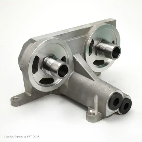 پایه فیلتر روغن موتور کامینز KT19