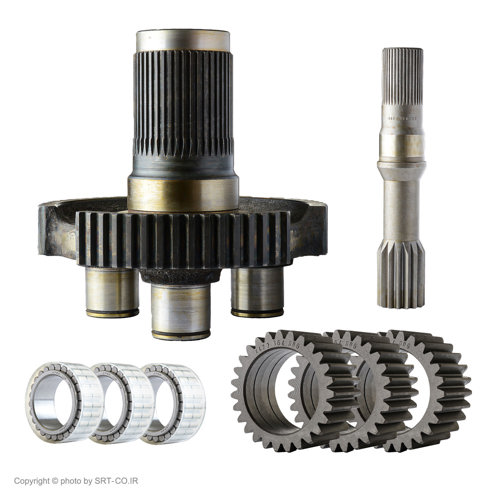 صورت تعمیری چرخ عقب گریدر هپکو HG180D1