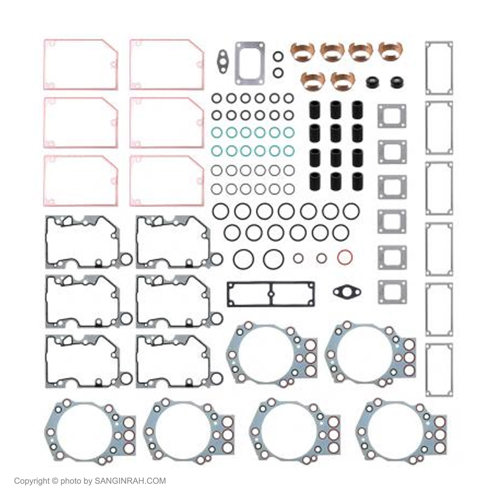 کیت واشر کامل قسمت بالای موتور بلدوزر هپکو 731