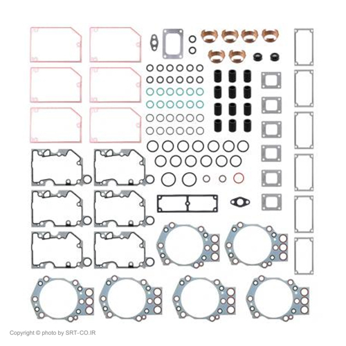 کیت واشر کامل قسمت بالای موتور کامینز KT19